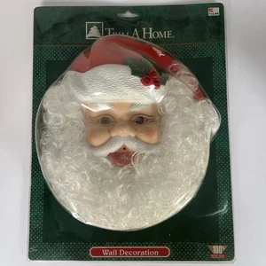 Vintage Trim A Tree Talking Musical Lights Motion Activate Santa Face Music - Picture 1 of 7