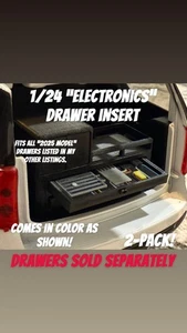 1/24 POLIZEI ELEKTRONIK SCHUBLADENEINSATZ FEUERWEHR EMS CUSTOM 2ER PACK - Bild 1 von 3