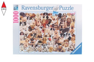 PUZZLE ANIMALI RAVENSBURGER CUCCIOLI DEL MONDO 1000 PZ - Immagine 1 di 3
