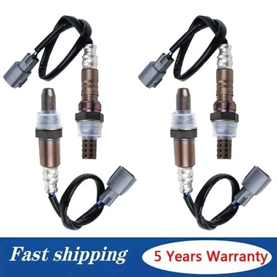 Sensor de oxígeno arriba+abajo 4 piezas para Toyota Tundra Sequoia 2005-11 Lexus GX470 2005-09 Foto 1 de 4