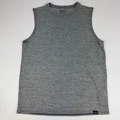 Camisa sin mangas Patagonia para hombre talla S Capilene fresca diaria camiseta sin mangas gris Foto 1 de 4