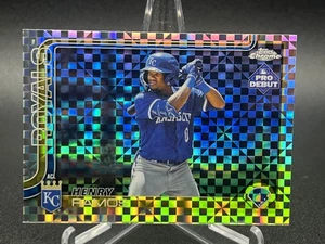 2025 Topps Pro Debut Henry Ramos Chrome X-Fractor #PDC-198 ACL Royals - Bild 1 von 2