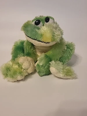 Ganz Webkinz Tie Dye Frog Green Stuffed Animal HM162 Plush Toy No Code - Image 1 of 4