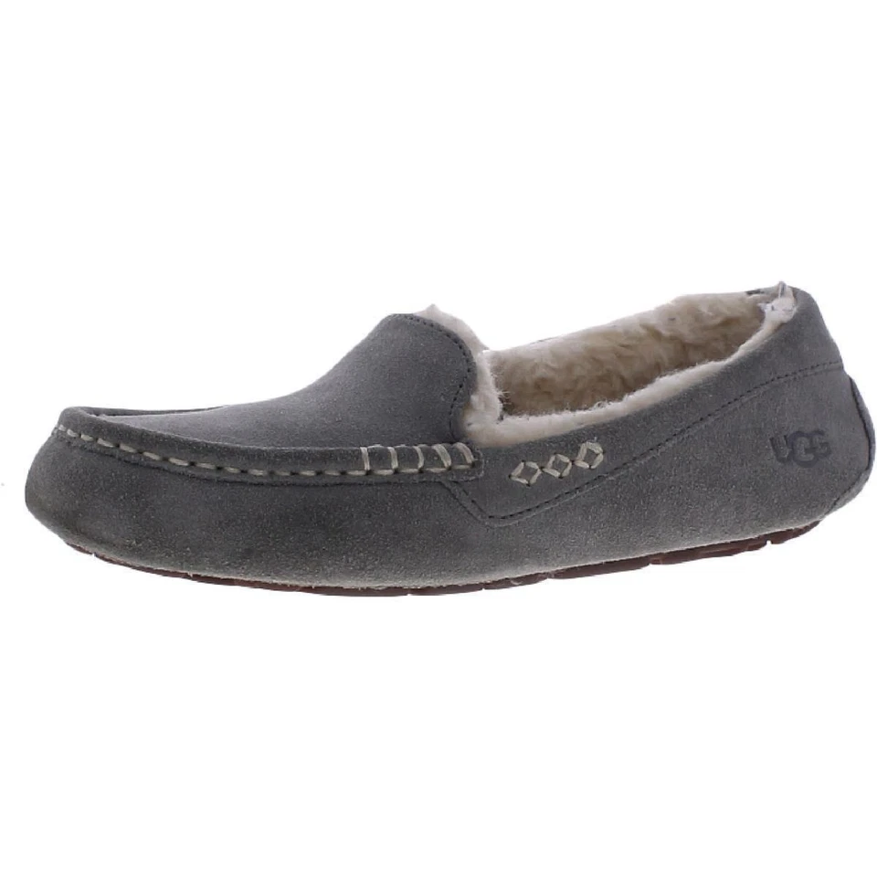 UGG Ansley Women's Moccasin Slipper, Size 5 - Gray (1106878)