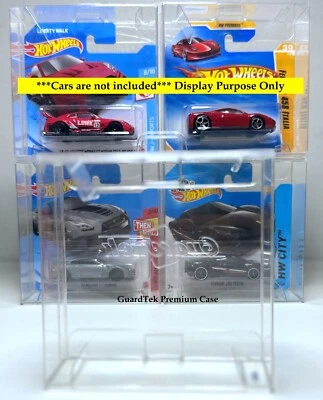 GuardTek Short Card Case Protector Fits Hot Wheels Knight Rider KITT (10 pcs) - Image 1 of 4