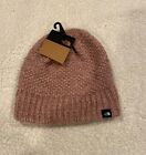 NWT The North Face Womens Black Purrl Stitch Beanie One Size Hat Warm Winter 