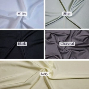Premium Shiny Milliskin Nylon Spandex Fabric – 4-Way Stretch | By The Yard - Picture 1 of 109