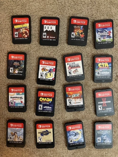 Только Nintendo Switch Cart - Протестировано и Работает ** Большой Выбор** - Изображение 1 из 1