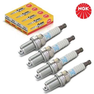 4x NGK ZÜNDKERZEN BKR6EZ FÜR AUDI A4 BMW 3ER 5ER CITROËN C2 C3 PEUGEOT 206 207 - Bild 1 von 8