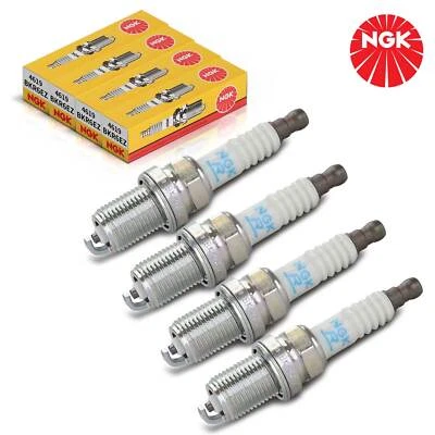 4x NGK ZÜNDKERZEN BKR6EZ FÜR AUDI A4 BMW 3ER 5ER CITROËN C2 C3 PEUGEOT 206 207 - Bild 1 von 4