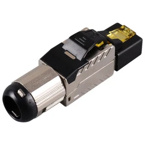 Abschirmte Netzwerkverbinder Ethernet-Netzwerkkabel-Crimpbuchse Kabelcrimps - Afbeelding 1 van 12