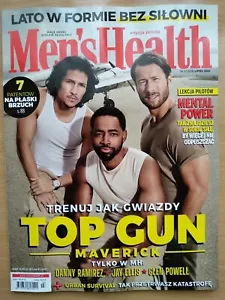 MEN'S HEALTH Poland 7/2022 TOP GUN MAVERICK on cover Tom Stoltman,Nate Diaz - Picture 1 of 10
