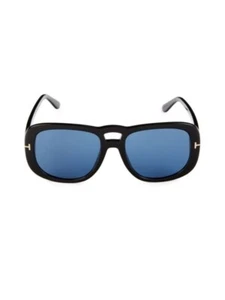 TOM FORD 56MM Aviator Sunglasses - Picture 1 of 10