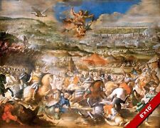 BATTLE OF VIENNA PAINTING HOLY ROMAN EMPIRE OTTOMAN WAR ART REAL CANVASÂ PRINT