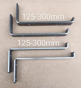 Heavy duty shelf brackets strong rustic Scaffold board brackets handmade UKmade - Picture 1 of 10