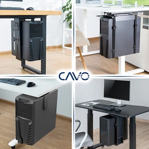 CAVO Unterbau Computerhalterung Schreibtischhalterung PC Tisch Halterung SOTECH - Bild 1 von 12