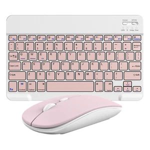 Wireless Bluetooth Keyboard+Mouse Combo Set For iMac iPad Android Phone Tablet - Picture 1 of 49