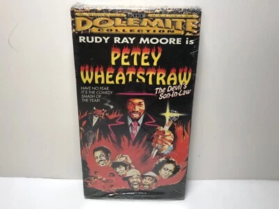 Petey Wheatstraw - The Devils Son-In-Law (VHS) Rudy Ray Moore New Sealed - Image 1 of 3
