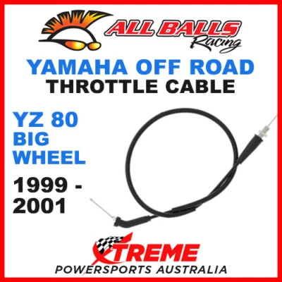 CABLE ACELERADOR ALL BALLS 45-1194 MX YAMAHA YZ80 YZ 80 RUEDA GRANDE 1999-2001 Foto 1 de 2
