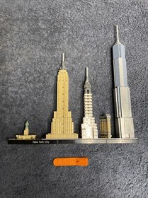 LEGO Architecture 21028 New York City 100% Complete Good Condition