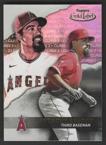 2020 Topps Gold Label Class 3 Anthony Rendon #4 - Angels