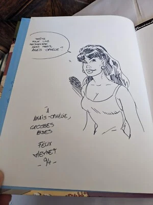 DEDICACE Meynet dans double M une valse pour anais	EO BE - Photo 1/4