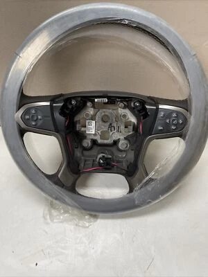2015-2018 GMC Sierra Silverado 1500 -HD Steering Wheel Cocoa OEM 23278611 - Image 1 of 4
