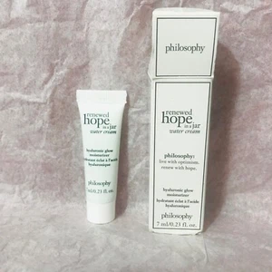 Philosophy - Renewed Hope in a Jar Water Cream - Travel Size 0.23 fl oz NIB - Picture 1 of 1