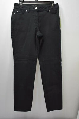 JEANS JEANS PRETO SIGRID OLSEN SIGNATURE TAMANHO 4 NOVO COM ETIQUETA - Imagem 1 de 4