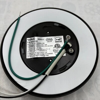 WAC Lighting FM-304-930 Disco Convertible Energy Star LED Montaje Al Ras Bronce🔔 Foto 1 de 4