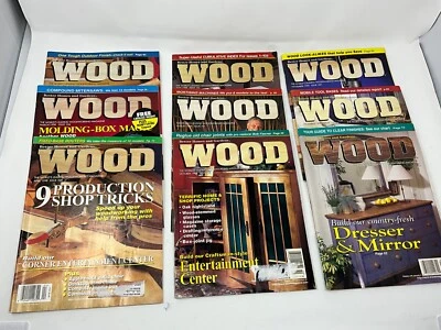 Wood Magazine 1998 Lot Foto 1 de 4