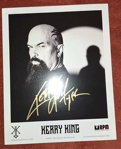 Kerry King from Slayer signed photo from San Deigo Comic Con 2025 - Picture 1 of 3