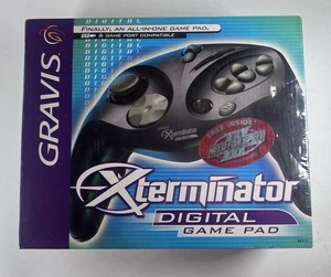 Controlador de almohadilla de juego digital Gravis Xterminator nuevo sellado raro 1999 - Imagen 1 de 3