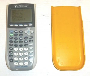 Texas Instruments TI-84 Plus Silver Edition Graphing Calculator w/Cover  READ - Picture 1 of 9