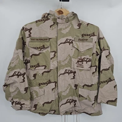 Fuct FTP M65 Jacket Coat Cold Weather Mens XXL Military Desert Camouflage - Image 1 of 4