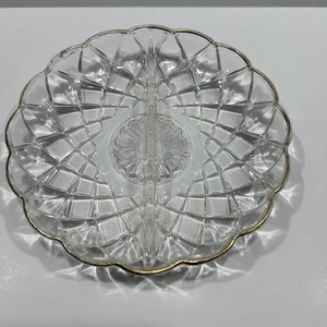 Vintage Divided Candy Dish - Picture 1 of 3