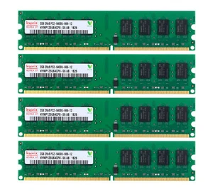 8GB 4X 2GB 2G PC2-6400U DDR2 800MHz 2RX8 240pin Desktop DIMM RAM Memory CL6 DD - Picture 1 of 6