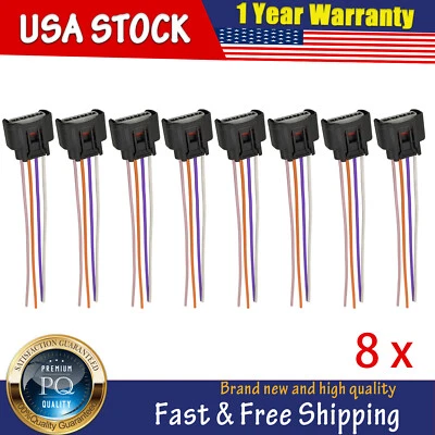 6 x Conector de enchufe de bobina de encendido para Toyota Cadillac Buick Jaguar 1998-2023 Foto 1 de 4