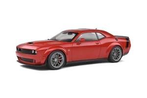 2020 DODGE CHALLENGER R/T SCAT PACK WIDEBODY TOR RED 1:18 by SOLIDO BRAND NEW - Picture 1 of 10