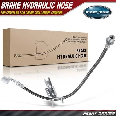 Manguera hidráulica de freno de conductor delantero izquierdo para Chrysler 300 Dodge Challenger Charger Foto 1 de 4