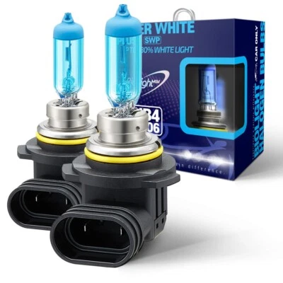2 x HB4 9006 Xenon White 5000K 12V 51W Headlight Light Replacement Upgrade Bulb - Image 1 of 4