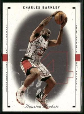 1998-99 SP Authentic #37 Charles Barkley - Image 1 of 2