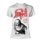  Offizielles T-Shirt Death Scream Bloody Gore weiß Herren Unisex