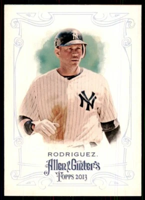 2013 Topps Allen & Ginter SP Alex Rodriguez New York Yankees #328 - Image 1 of 2