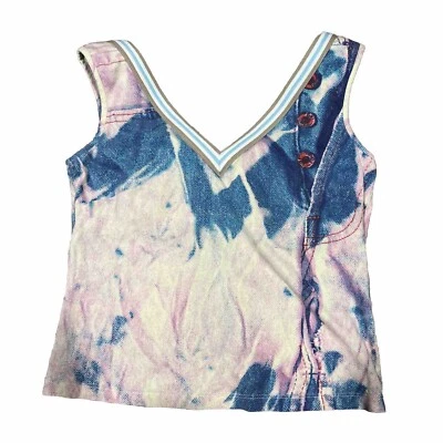 Top Just Cavalli Roberto Cavalli Y2K Verano Patchwork Talla 42 Foto 1 de 4