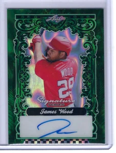 JAMES WOOD 2025 LEAF METAL SIGNATURE SERIES AUTO 1/1 - Picture 1 of 1