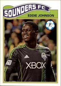 2013 Topps MLS 1978 English Footballer #EJ Eddie Johnson