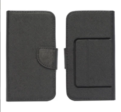 Custodia UNIVERSALE per MODELLI BRONDI Cover FLIP LIBRO GEL STAND portafoglio  - Immagine 1 di 4