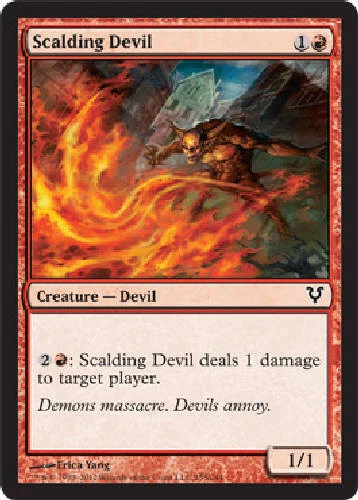 SCALDING DEVIL X4 4 4X Avacyn Restored MTG Magic the Gathering Cards DJMagic - Image 1 of 1