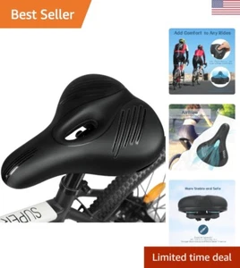 Comfortable Bike Seat Cushion - Soft, Breathable, and Supportive - Universal Fit - Picture 1 of 11